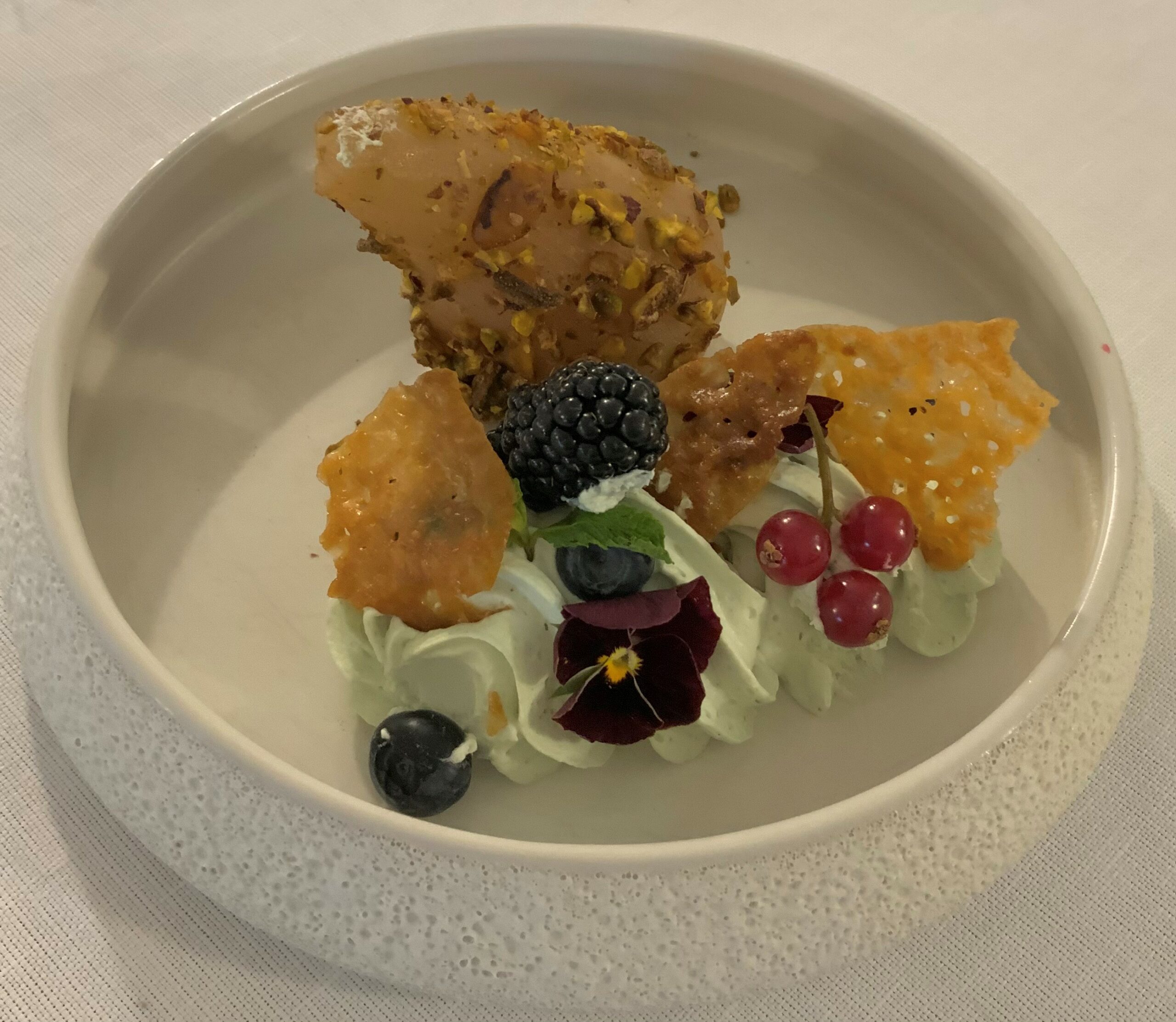 Poire poché aux épices