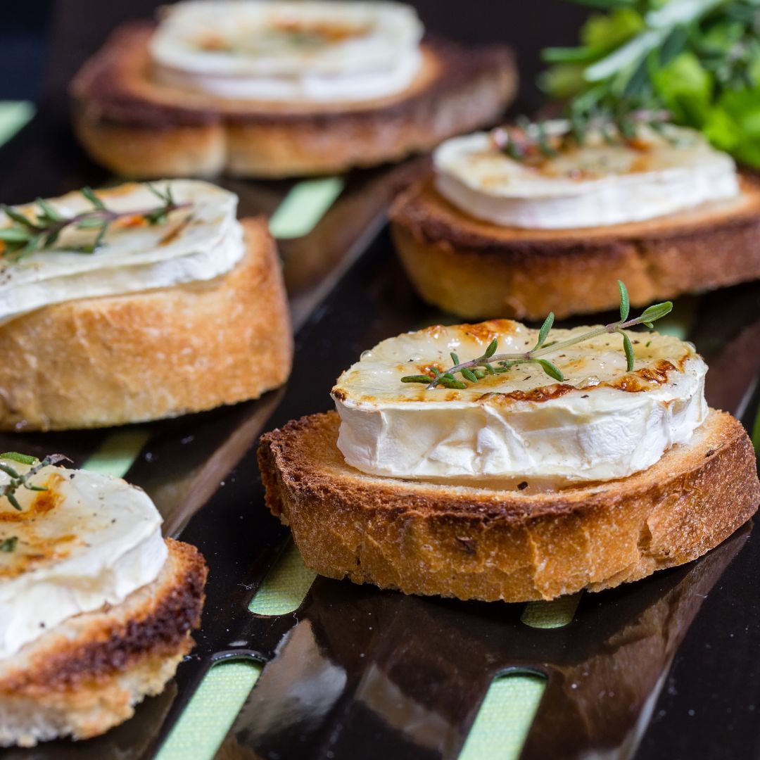 tartine au chèvre et miel