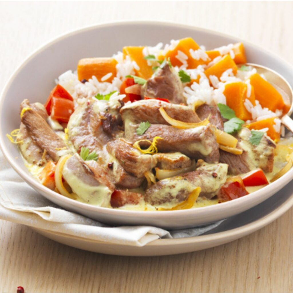 sauté de volaille à la coco