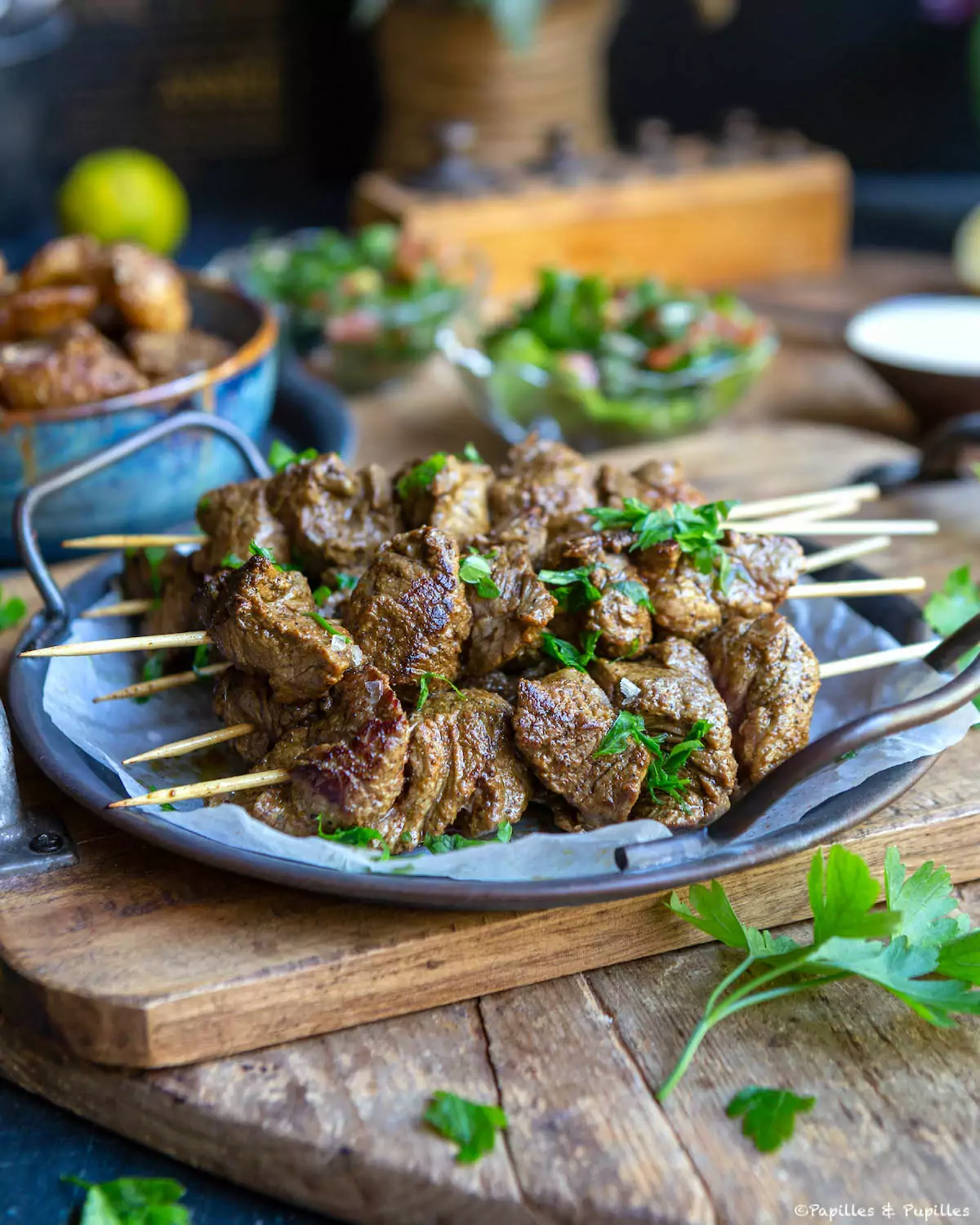 brochette de boeuf
