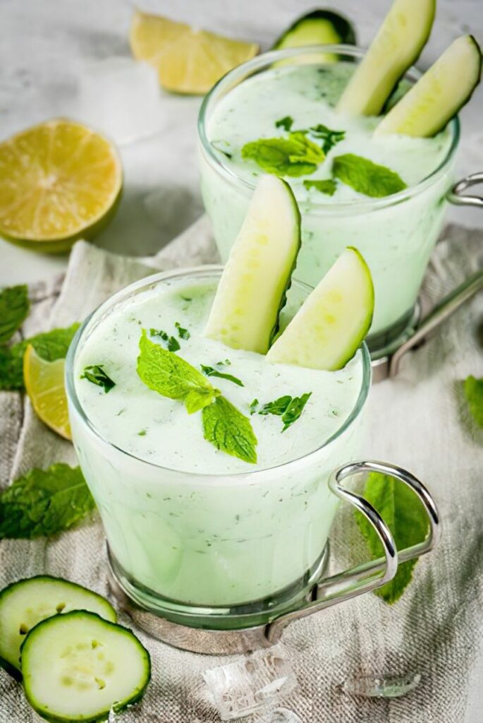 gaspacho de concombres