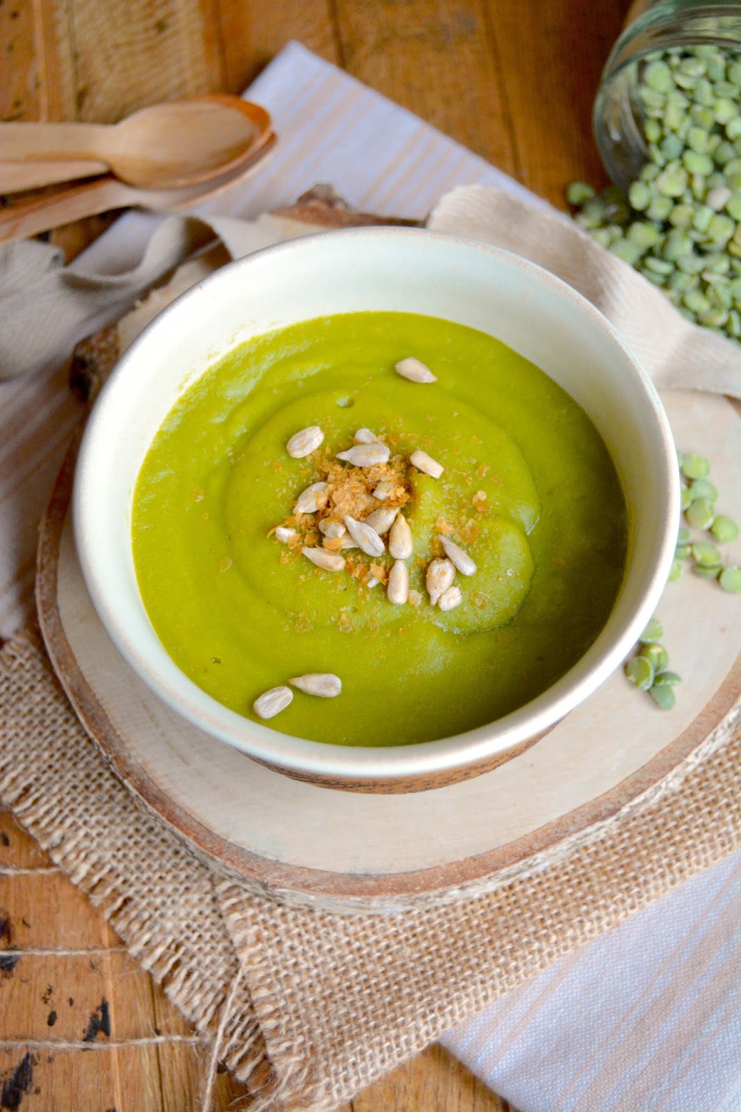 velouté de petis pois