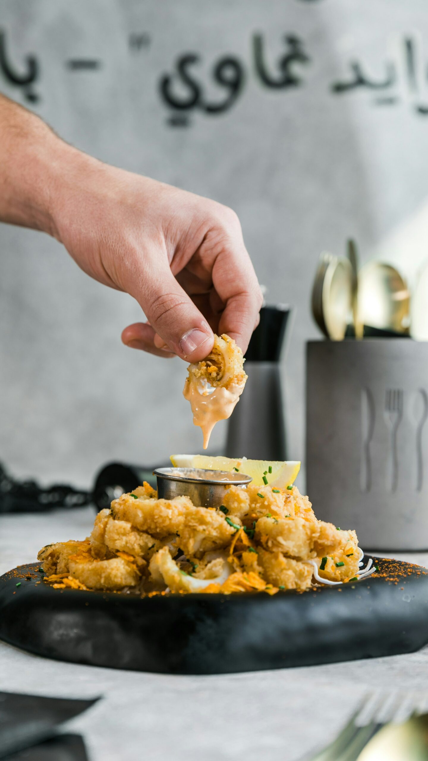 beignet de calamars