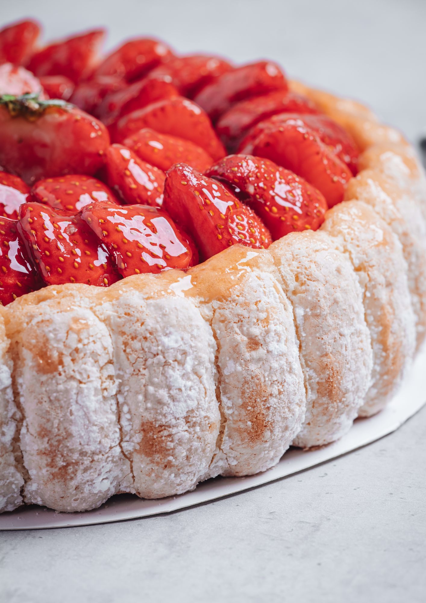 charlotte aux fraises