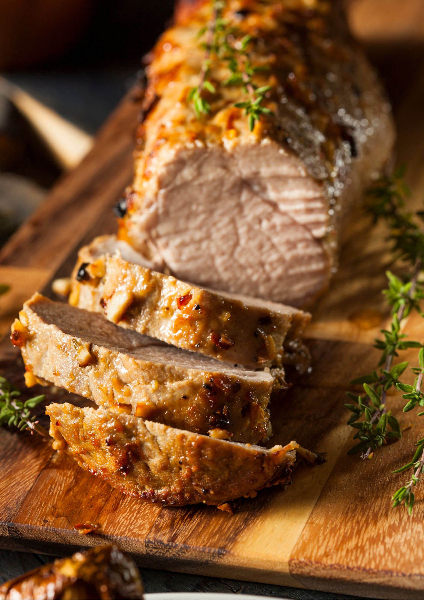 Rôti de porc au miel