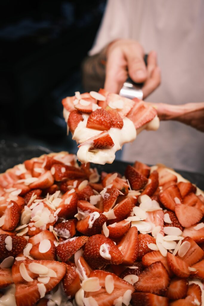 tarte aux fraises